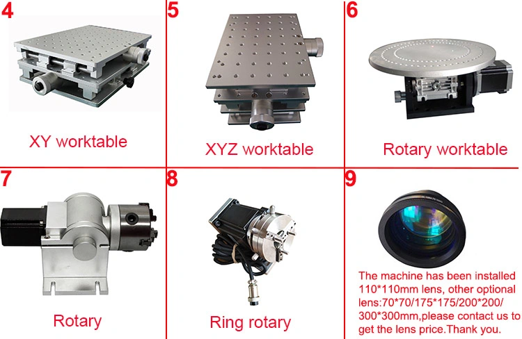 Fiber Laser Marking Machine with Automatic Positioning Function for PCB/3c/IC Chips/Electronic Parts