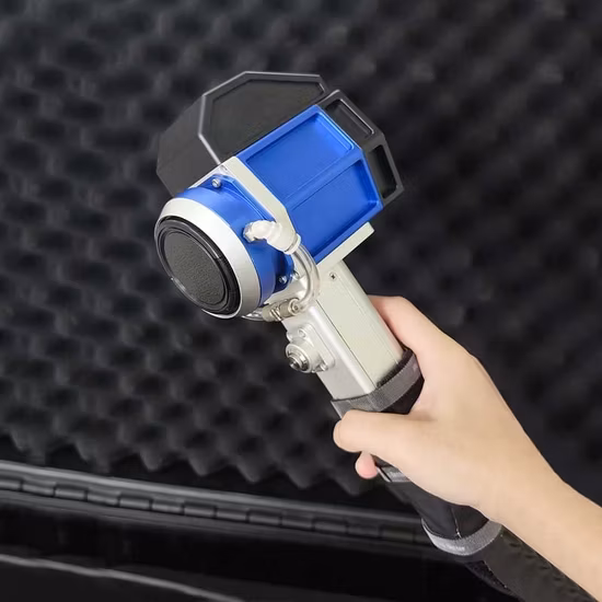 バックパック酸化物ペイント錆除去用パルスレーザー洗浄機50W 100W 200W